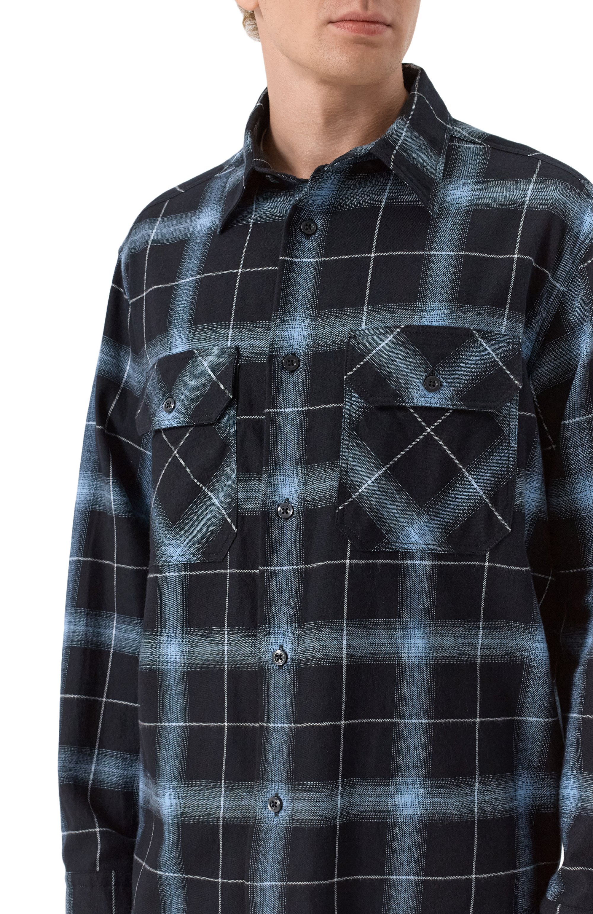 Хлопковая рубашка HUGO BLUE, арт. 50534169, фото 5