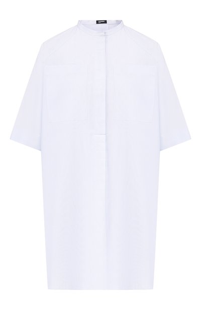 Женское хлопковое платье JIL SANDER NAVY, арт. JNWM5028A/JM2446