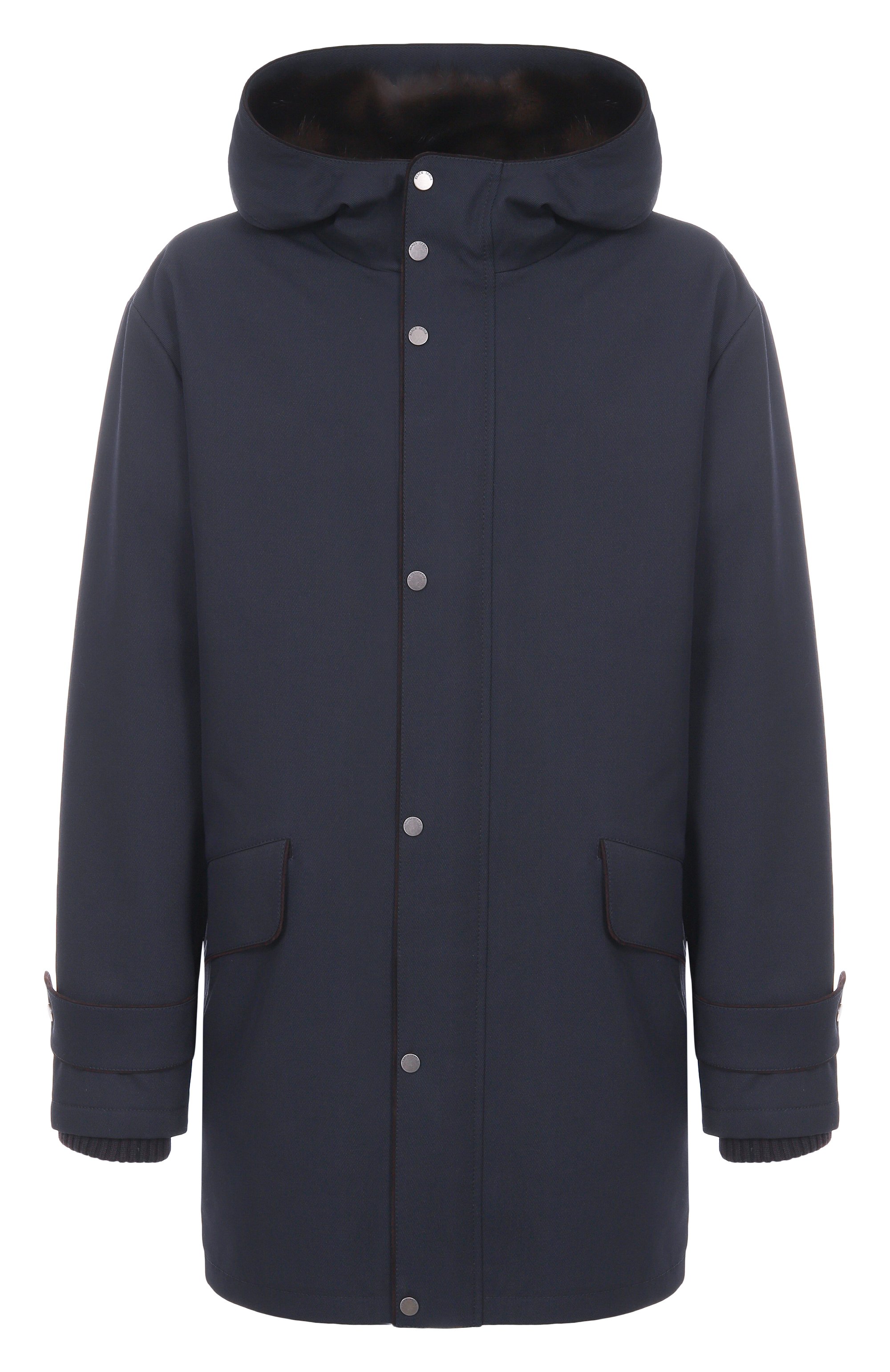 Парка с подкладкой из соболя BLACK SABLE, арт. BS-24010ЕВ, фото 1