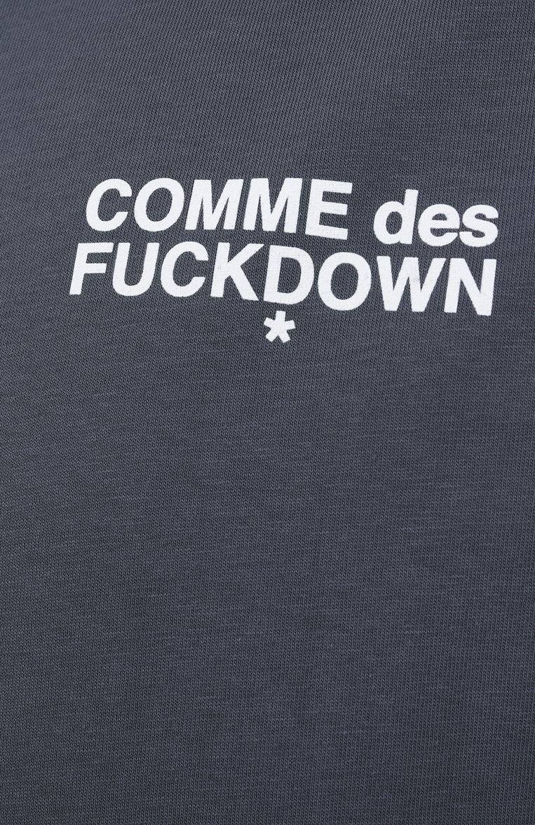 Хлопковая футболка COMME DES FUCKDOWN, арт. CFABM01509, фото 1