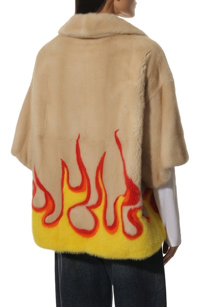 Шуба из меха норки PRADA, арт. 165539-1SX3-F0627-211, фото 4