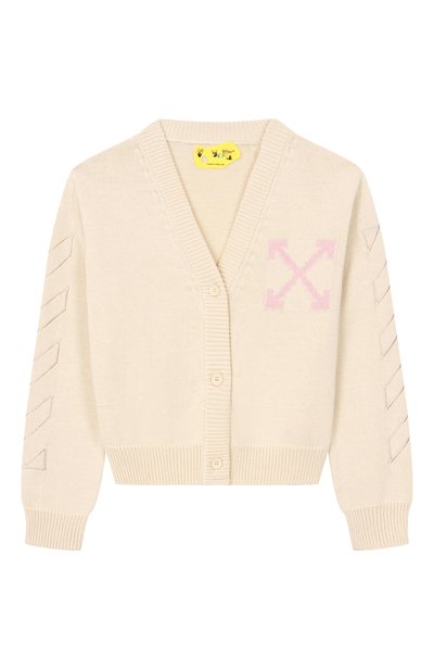 Хлопковый кардиган OFF-WHITE, арт. 0GHB002S26KNI001