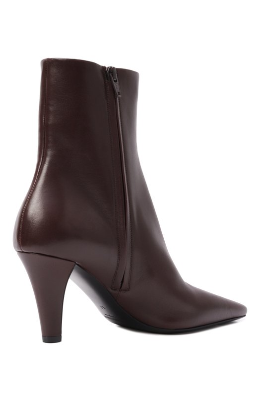 Кожаные ботильоны Jill Saint Laurent 806671/AADGZ Коричневый  806671/AADGZ Фото 5