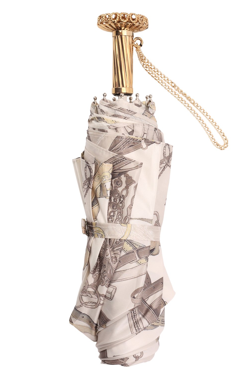 Складной зонт PASOTTI OMBRELLI кремового цвета по цене 21600 руб., арт. 257/RAS0 58152/2/S15, фото 4 Складной зонт PASOTTI OMBRELLI, арт. 257/RAS0 58152/2/S15, фото 4