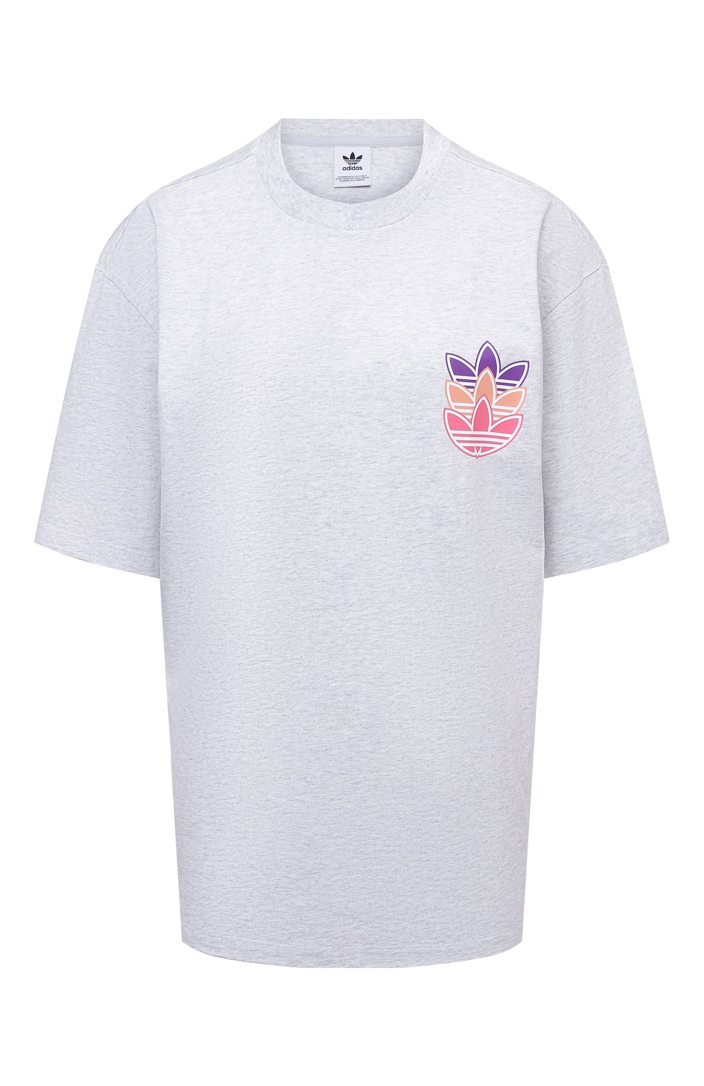Хлопковая футболка ADIDAS ORIGINALS, арт. H22745, фото 1