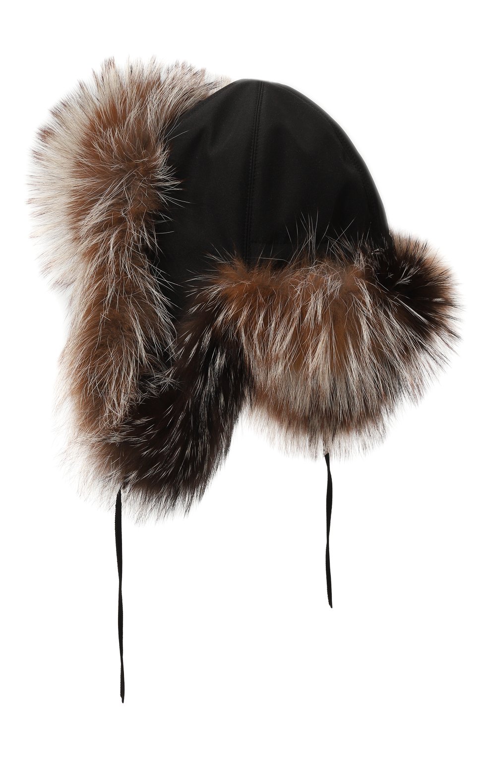 Шапка-ушанка стильная саша с отделкой из меха лисы FURLAND, арт. 0107609610009600198, фото 2