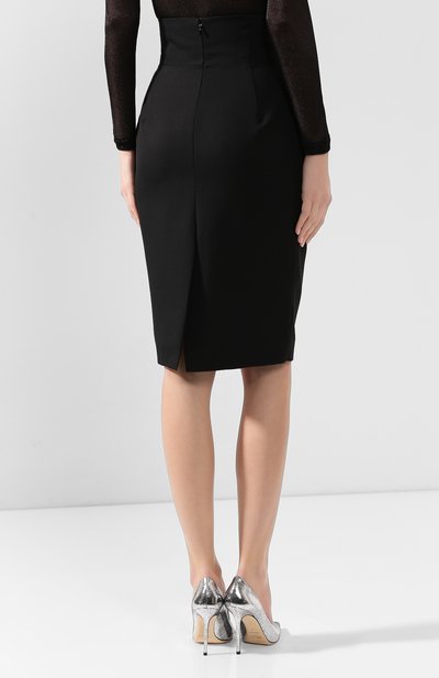 Шерстяная юбка ALEXANDRE VAUTHIER, арт. 194SK1101 0193-1106, фото 4