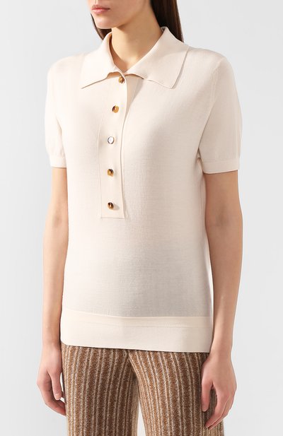 Шерстяное поло KHAITE, арт. 8272-500/ENZ0, фото 3