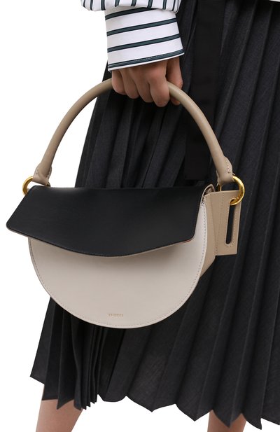 Сумка dip YUZEFI белого цвета по цене 79500 руб., арт. YUZPF20-DI-02, фото 2 Сумка dip YUZEFI, арт. YUZPF20-DI-02, фото 2