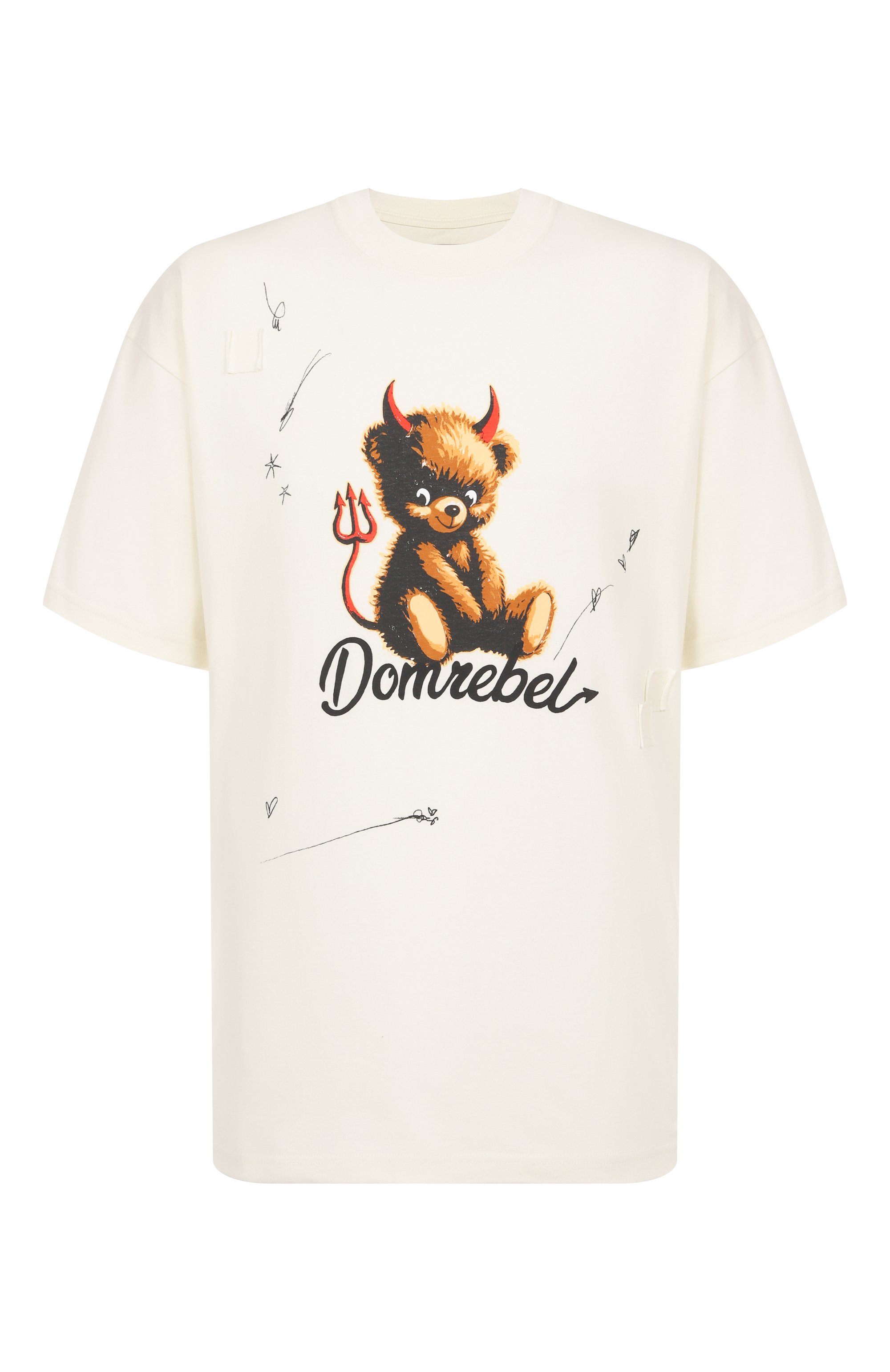 Хлопковая футболка DOMREBEL, арт. M DIABL0 BEAR/T-SHIRT, фото 1