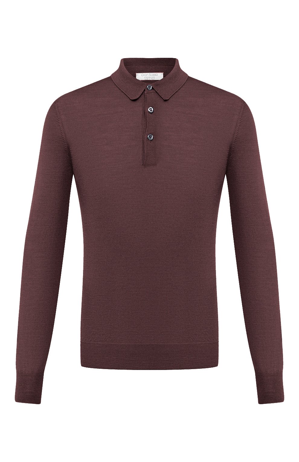 Поло из шерсти и шелка GRAN SASSO, арт. 57132/13190, фото 1