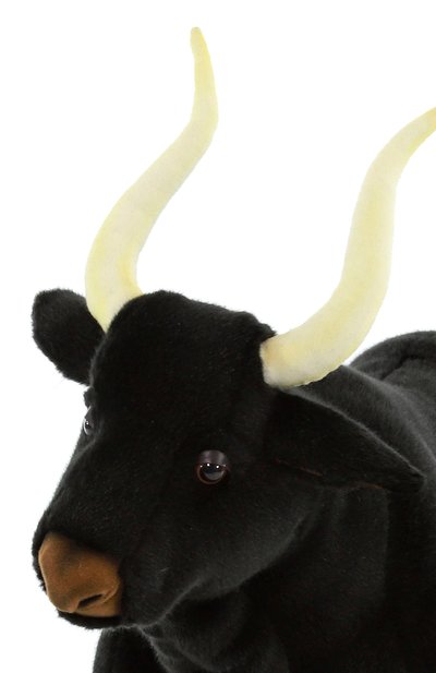 Мягкая игрушка черный бык HANSA, арт. 4628, фото 4