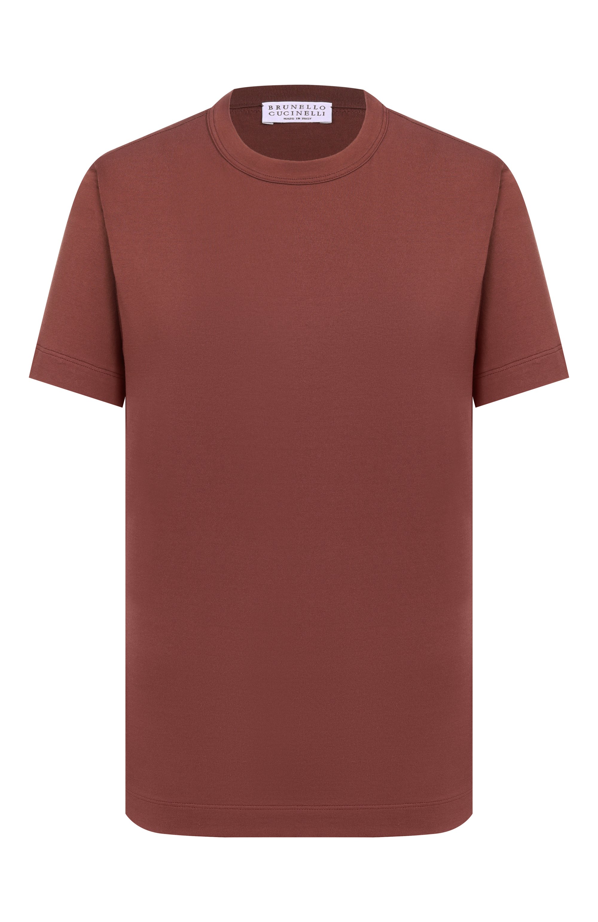 Хлопковая футболка BRUNELLO CUCINELLI, арт. M0T81BI100, фото 1