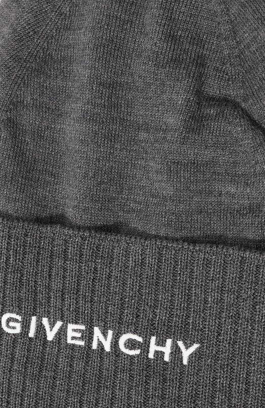 Шерстяная шапка Givenchy GWCAPP/U7163 Серый  GWCAPP/U7163 Фото 4