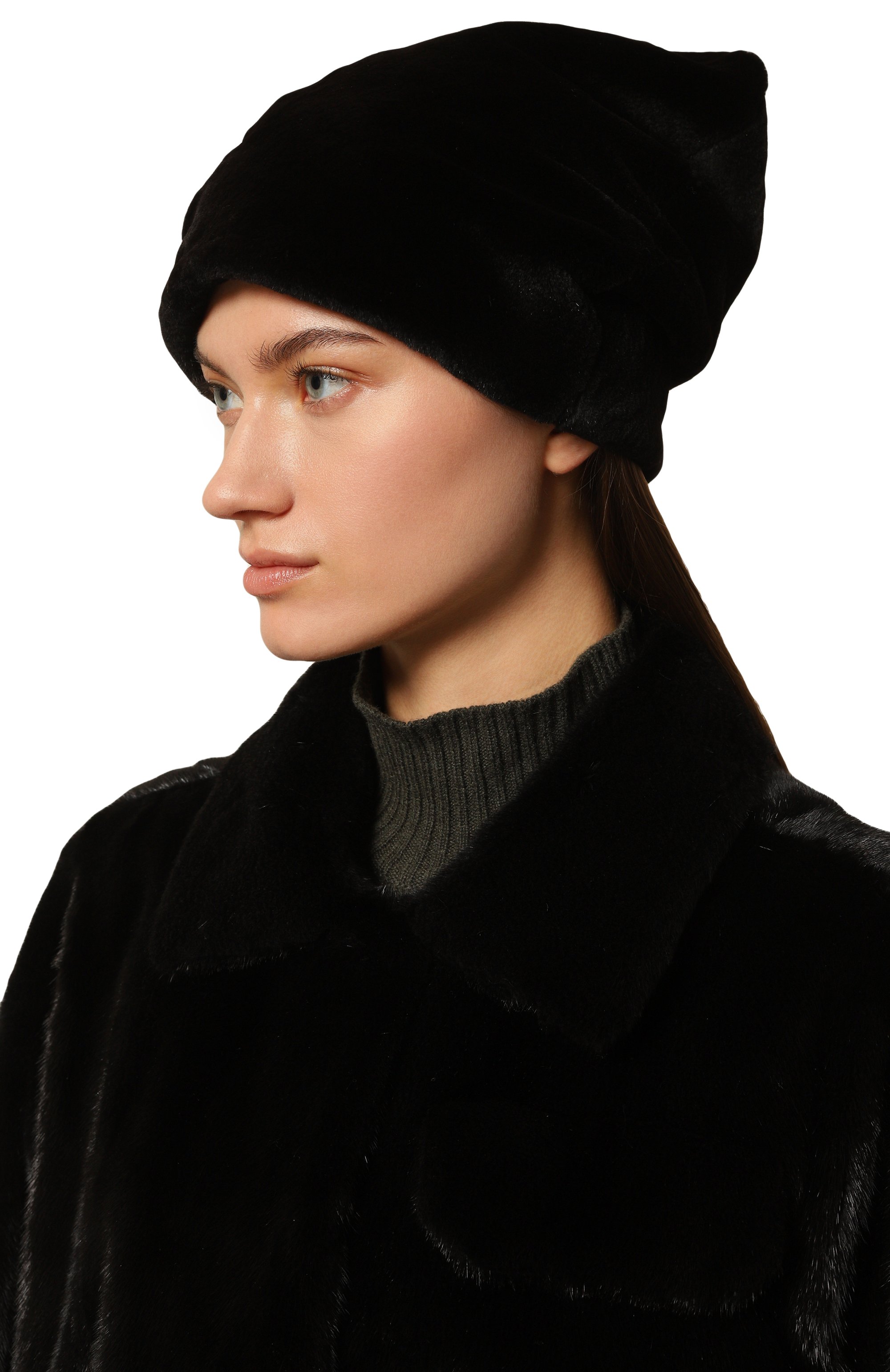 Меховая шапка фанни из норки FURLAND, арт. 0062400150156600115, фото 2