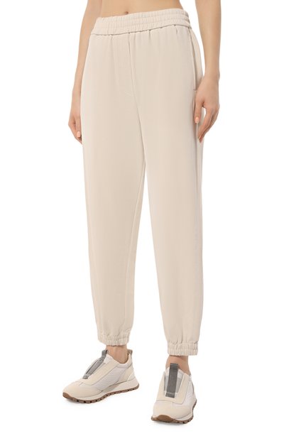 Хлопковые джоггеры BRUNELLO CUCINELLI, арт. MP827HA799, фото 3