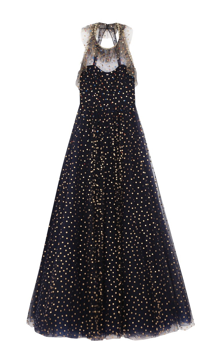 Приталенное платье-макси с открытой спиной JENNY PACKHAM, арт. NND117L, фото 1