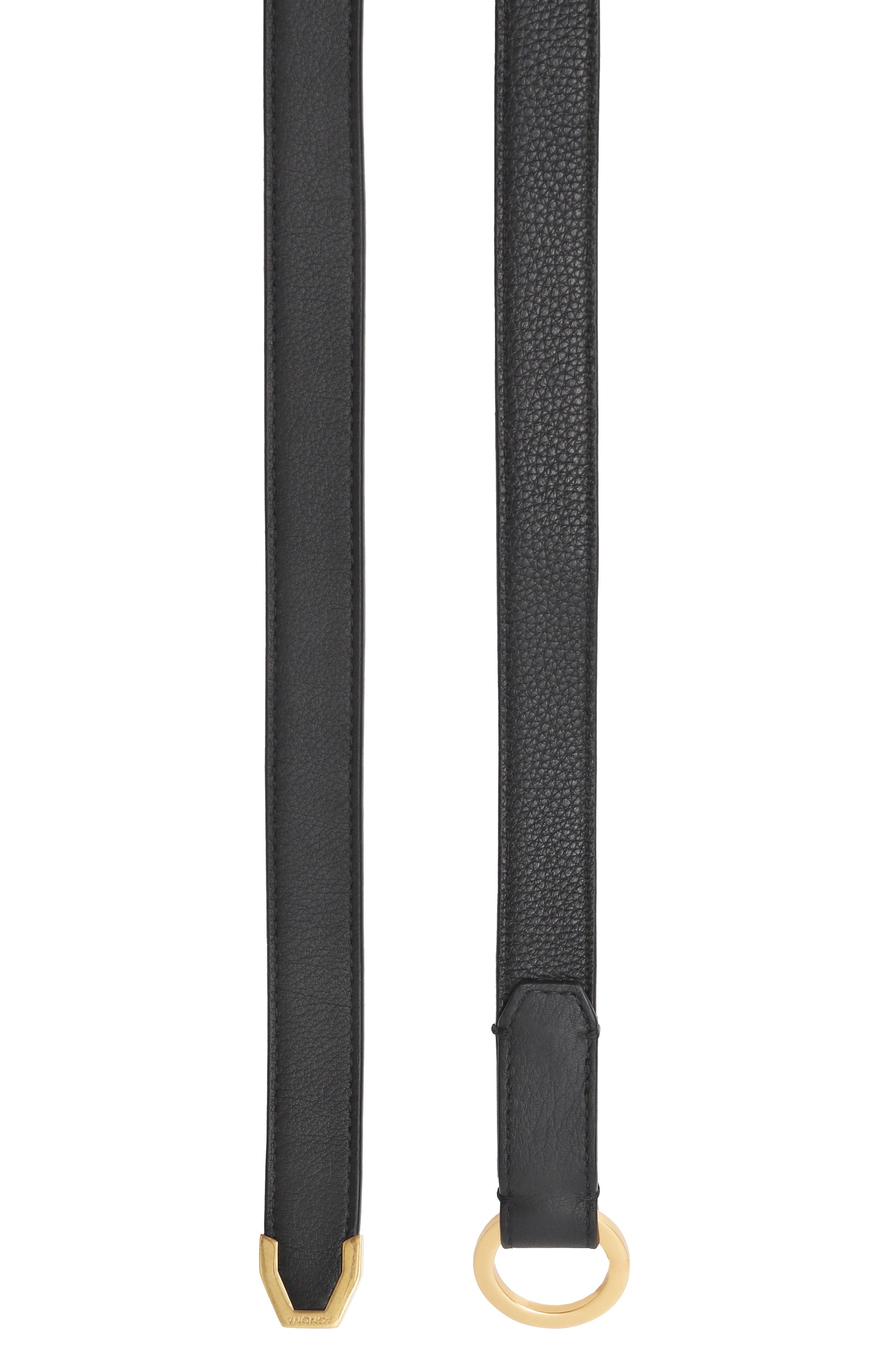 Кожаный ремень AGNONA черного цвета по цене 66950 руб., арт. L60702/L8157, фото 3 Кожаный ремень AGNONA, арт. L60702/L8157, фото 3