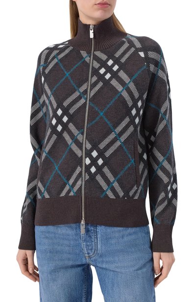 Шерстяной кардиган BURBERRY, арт. 8095083, фото 3