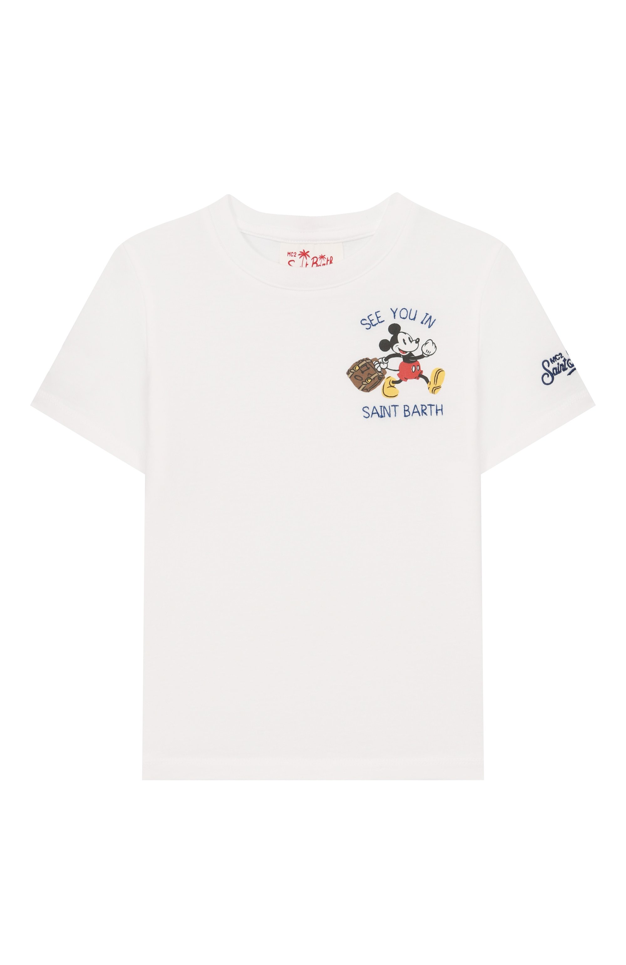 Хлопковая футболка MC2 SAINT BARTH, арт. STBK TSHIRT B0Y/02628H, фото 1