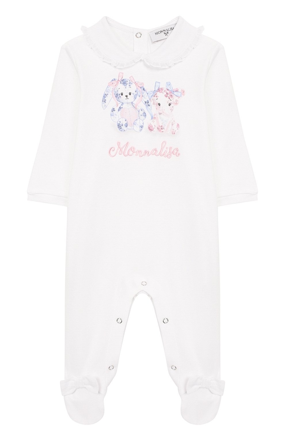 Хлопковый комбинезон MONNALISA, арт. 355200S4, фото 1