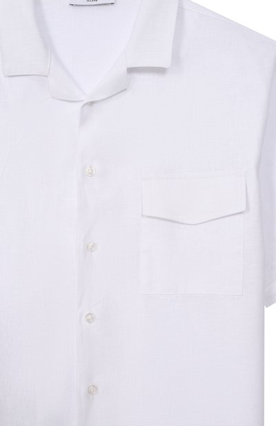 Рубашка изо льна и хлопка PAOLO PECORA MILANO, арт. PP4340_001, фото 3