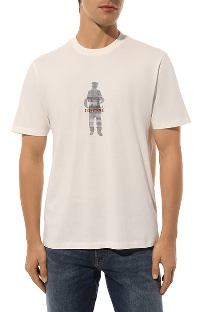 Хлопковая футболка C.P. COMPANY, арт. 17CMTS164A006586W, фото 3