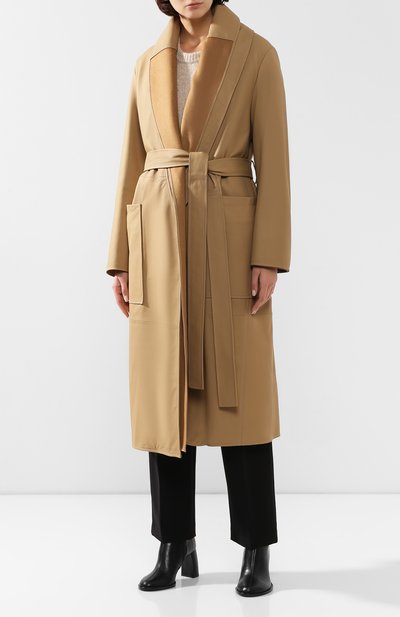 Кожаное пальто LOEWE, арт. S1291950PS, фото 3