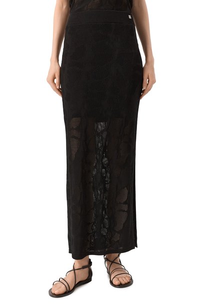 Юбка из вискозы и хлопка HUGO, арт. 50538225, фото 3