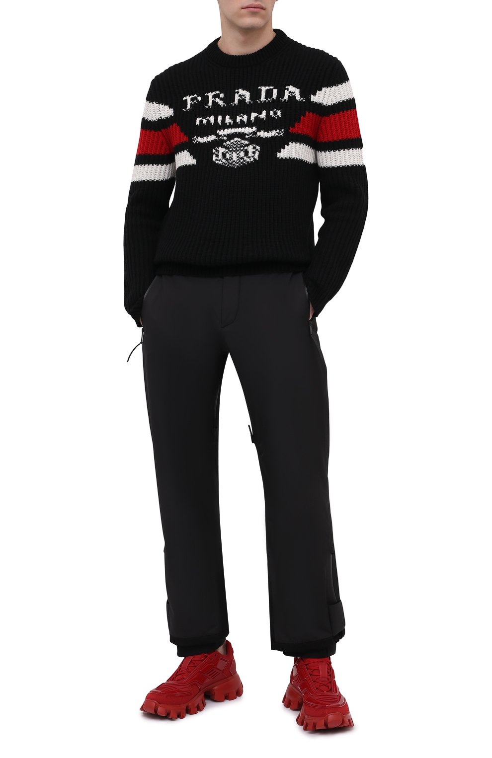 Кашемировый свитер PRADA, арт. UMB339-10O9-F0002-212, фото 2