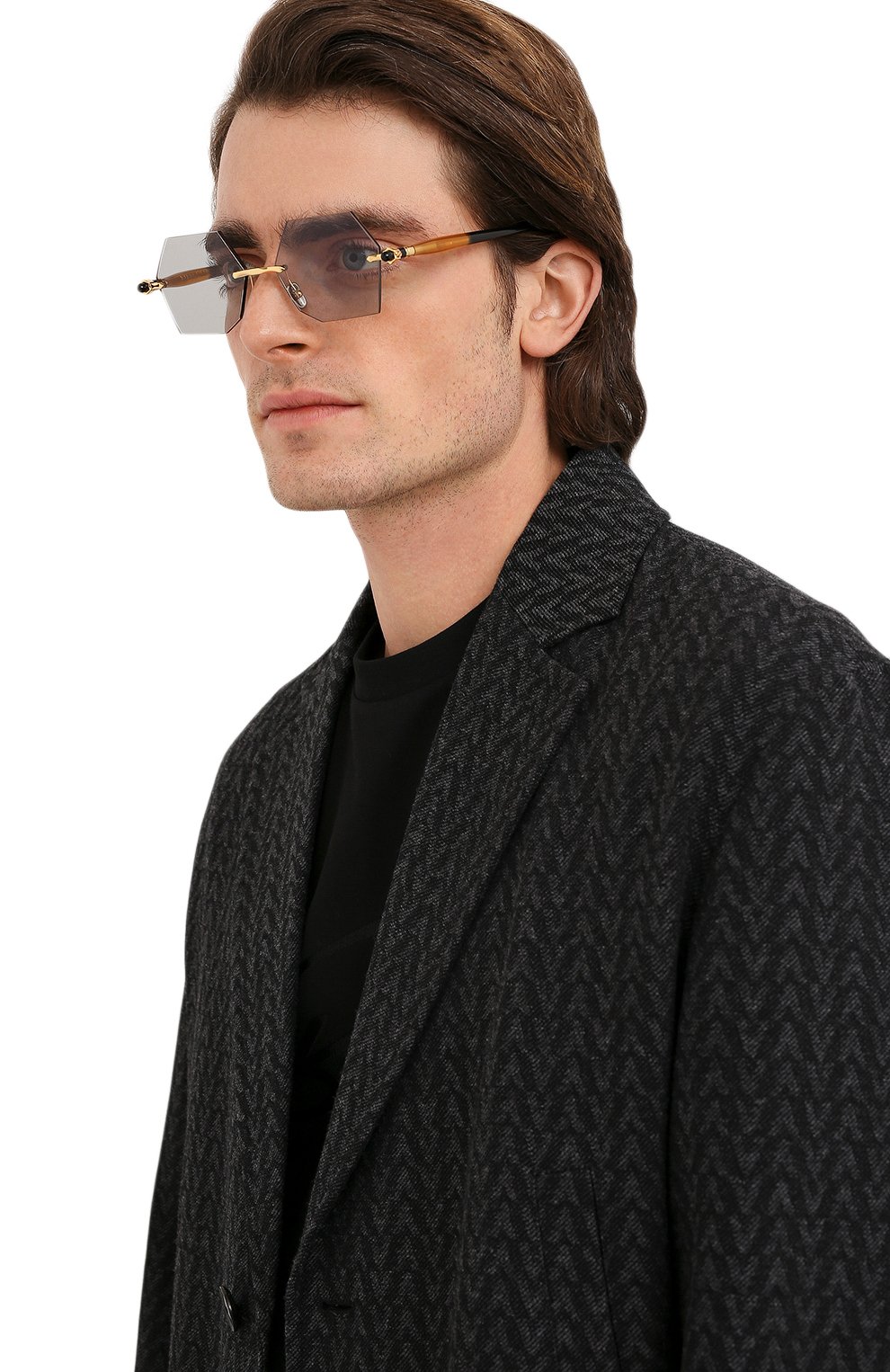 Солнцезащитные очки KUB0RAUM, арт. P53 GD CM GREY1, фото 3