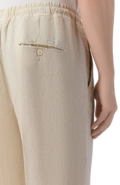 Льняные брюки INLINUM, арт. PAJAMA/TR0PEA, фото 5