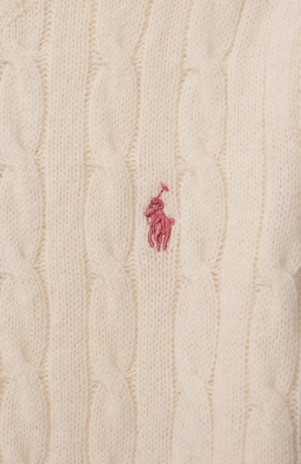 Шерстяной пуловер RALPH LAUREN кремового цвета по цене 16300 руб., арт. 313702223, фото 3 Шерстяной пуловер RALPH LAUREN, арт. 313702223, фото 3