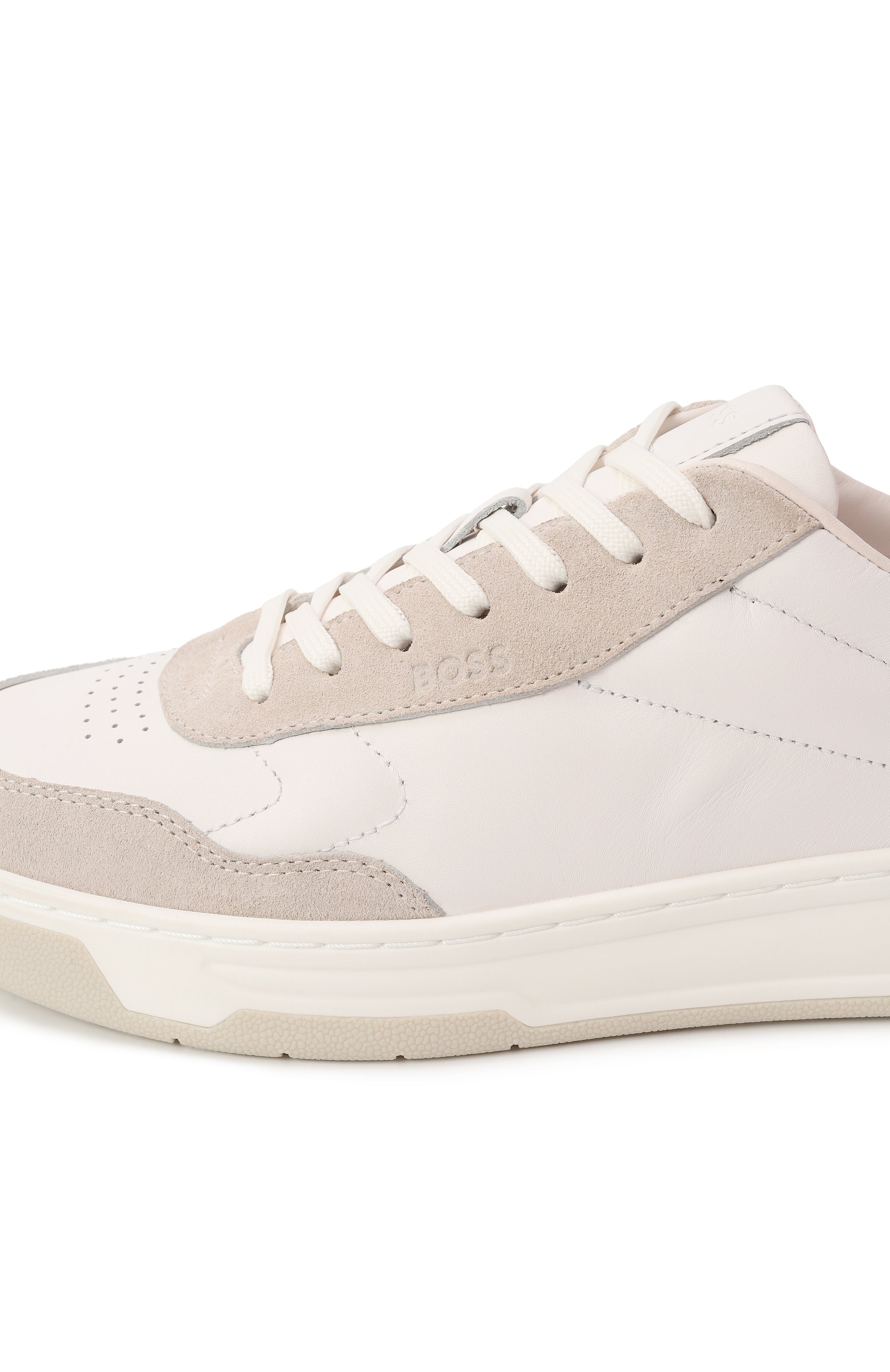 Кожаные кеды BOSS, арт. 50537894, фото 7