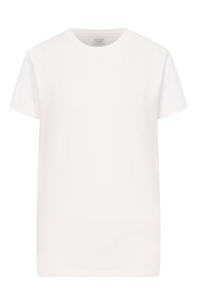 Женская хлопковая футболка SEVEN LAB, арт. CTR1.01.100.257.163