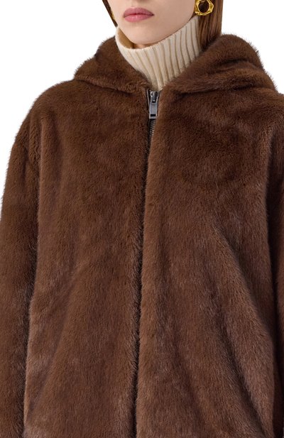 Шуба из экомеха P.A.R.O.S.H., арт. PULSE-D431727, фото 5