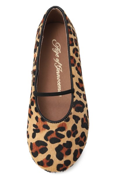 Кожаные балетки daphne AGE OF INNOCENCE, арт. 000483/DAPHNE ANIMAL PRINT/31, фото 4