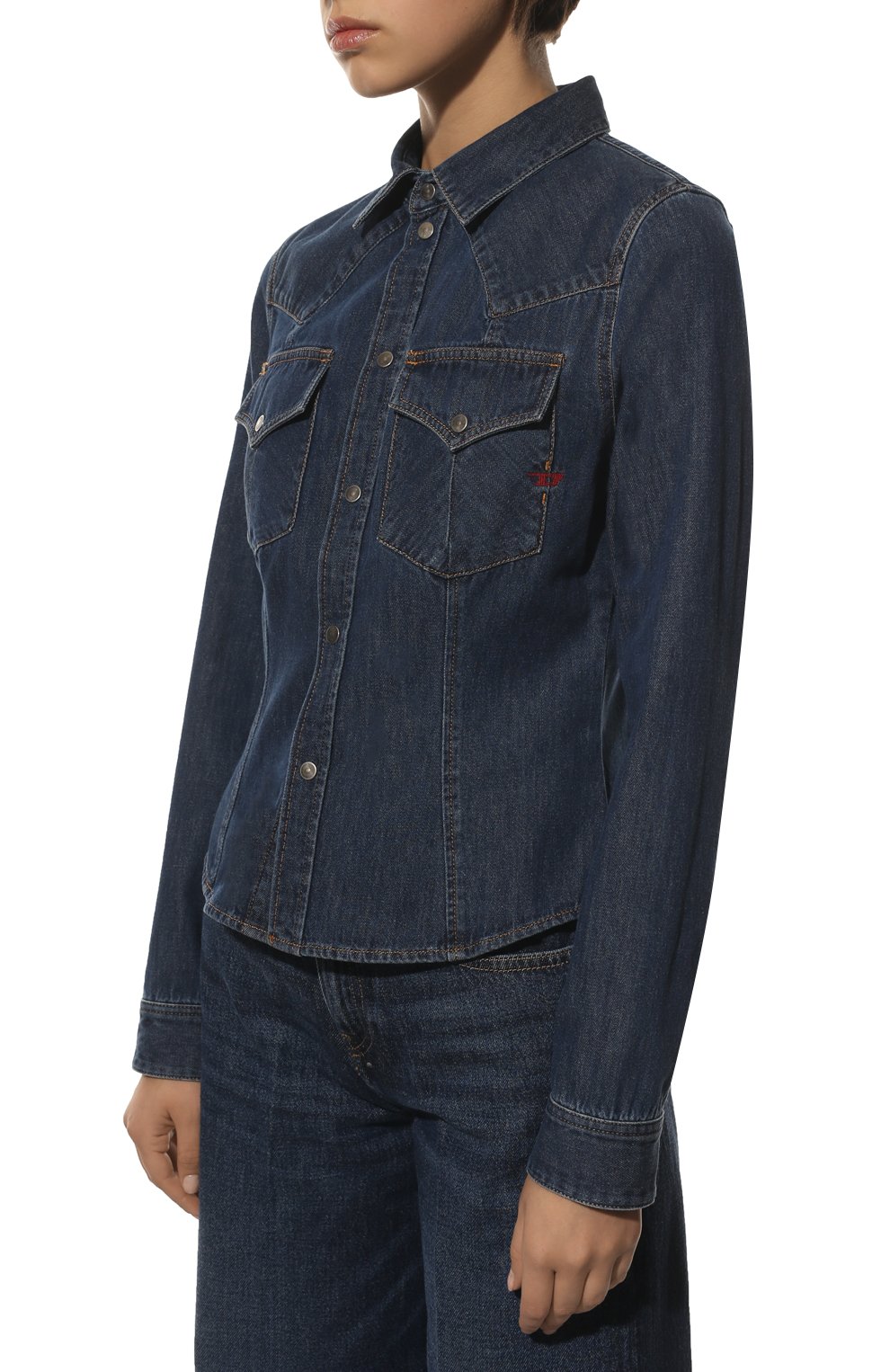 Джинсовая рубашка DIESEL, арт. A03865/0EGAD, фото 3