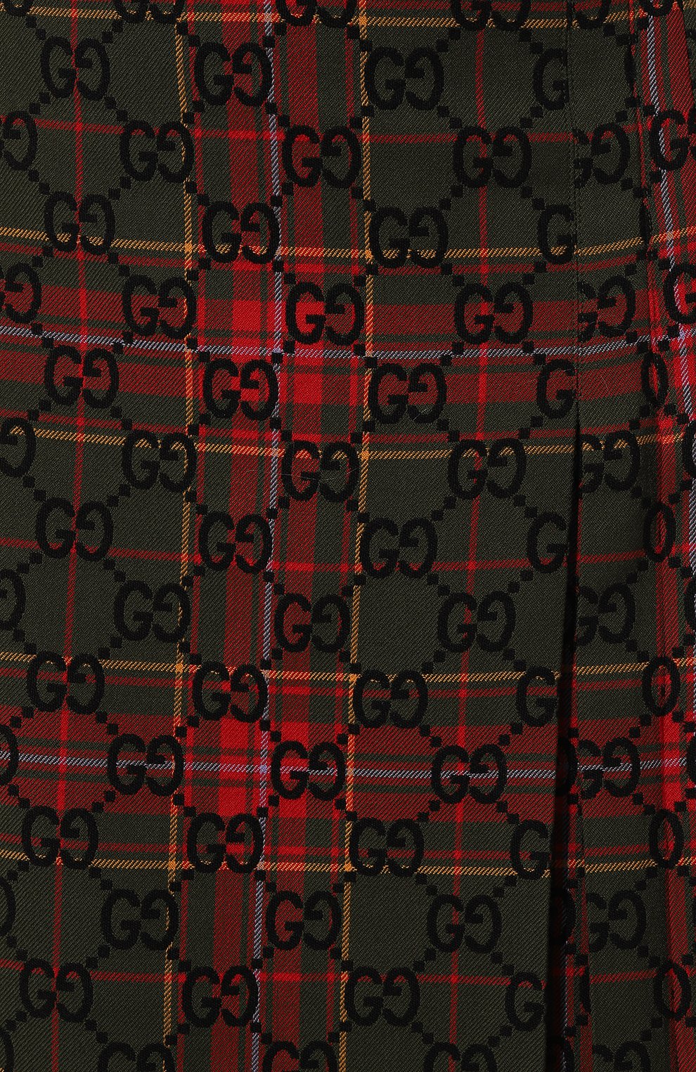Шерстяная юбка GUCCI, арт. 711740/Z8A6C, фото 5