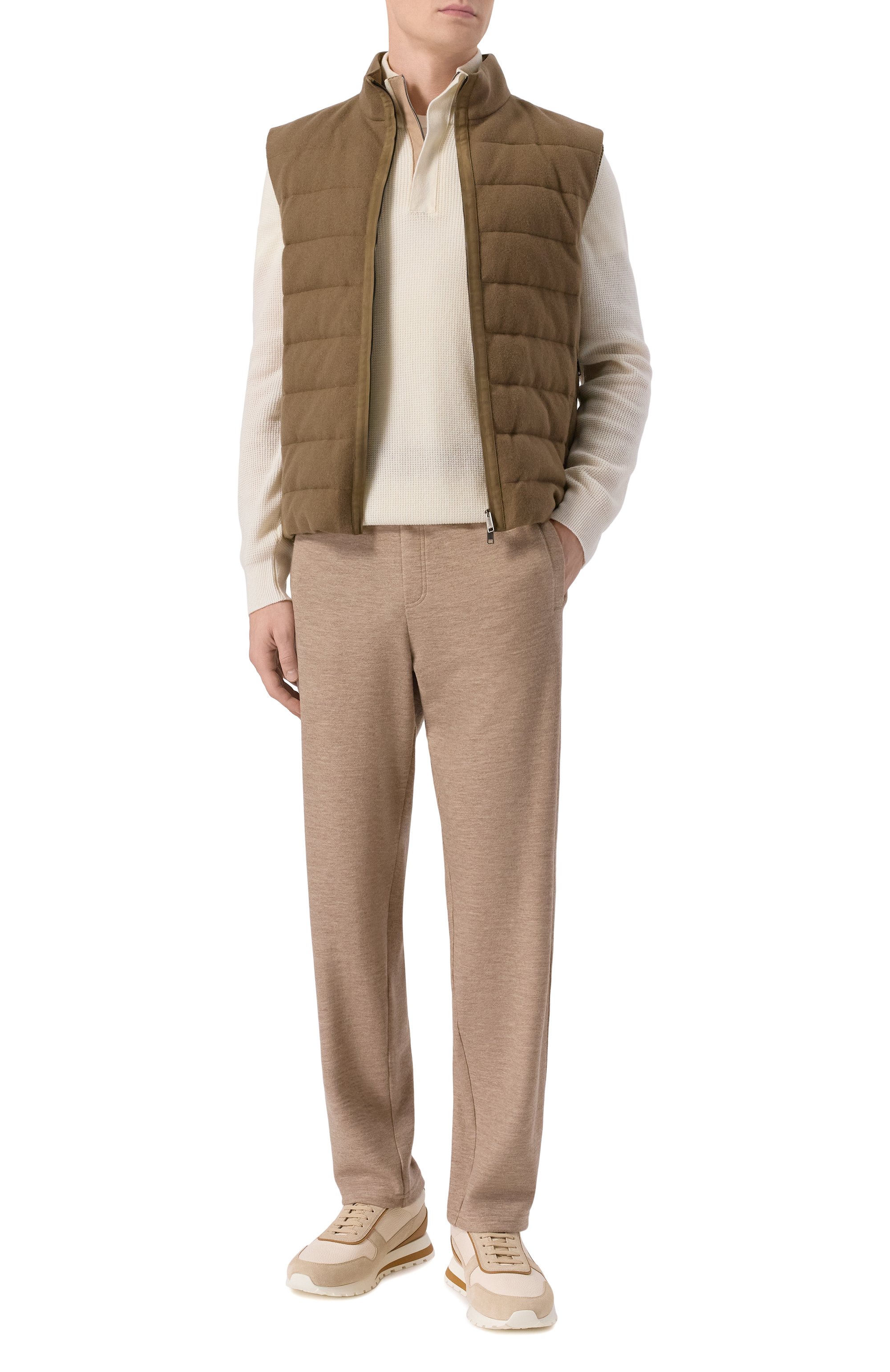 Кашемировые брюки ZILLI, арт. JSP304M0313V00000, фото 2