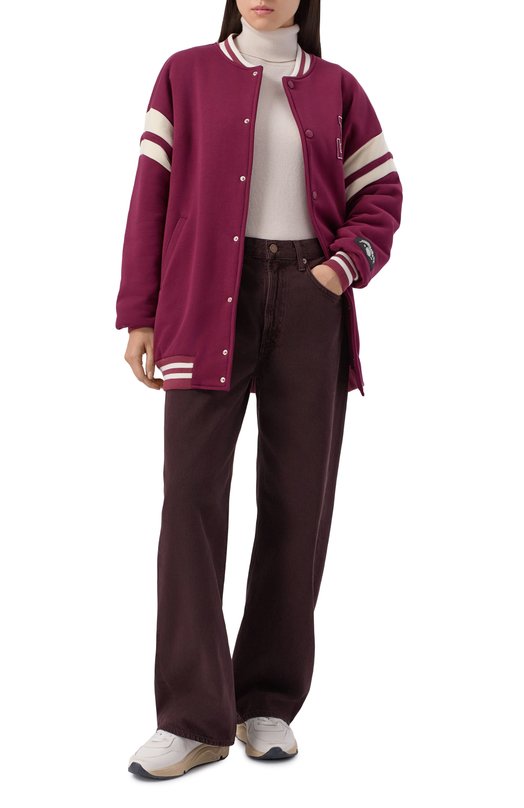 Джинсы Low Curve Agolde A197F1183 Бордовый  A197F1183 Фото 2