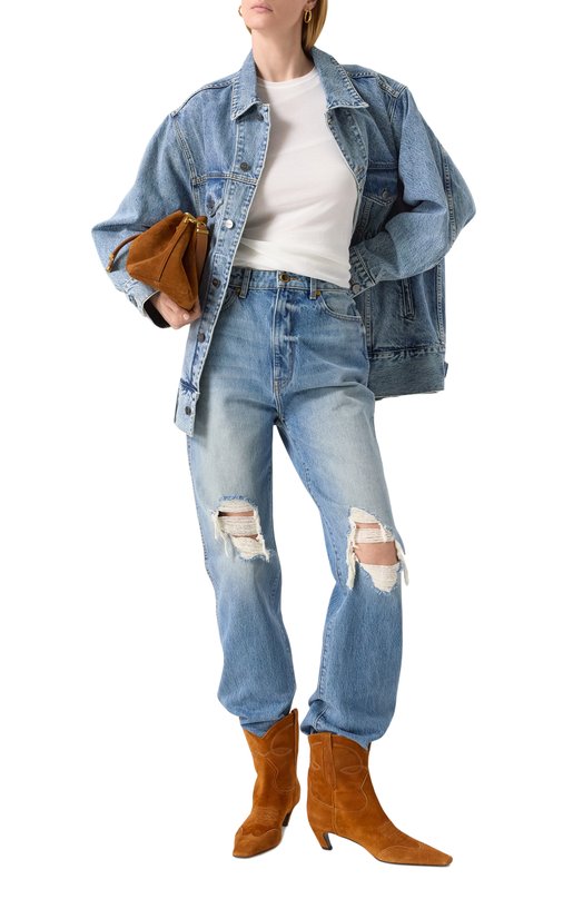Хлопковый лонгслив Jil Sander J02NH0012/J20249 Белый  J02NH0012/J20249 Фото 2