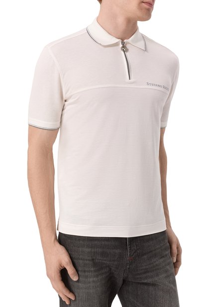 Поло из шелка и льна STEFANO RICCI, арт. K919053P31/T25102, фото 3