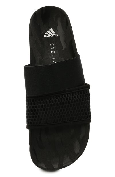 Текстильные шлепанцы lette ADIDAS BY STELLA MCCARTNEY черного цвета по цене 7995 руб., арт. FY1164, фото 5 Текстильные шлепанцы lette ADIDAS BY STELLA MCCARTNEY, арт. FY1164, фото 5