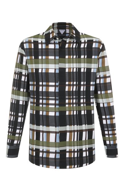 Мужская хлопковая рубашка BOTTEGA VENETA, арт. 821368/V5PN0