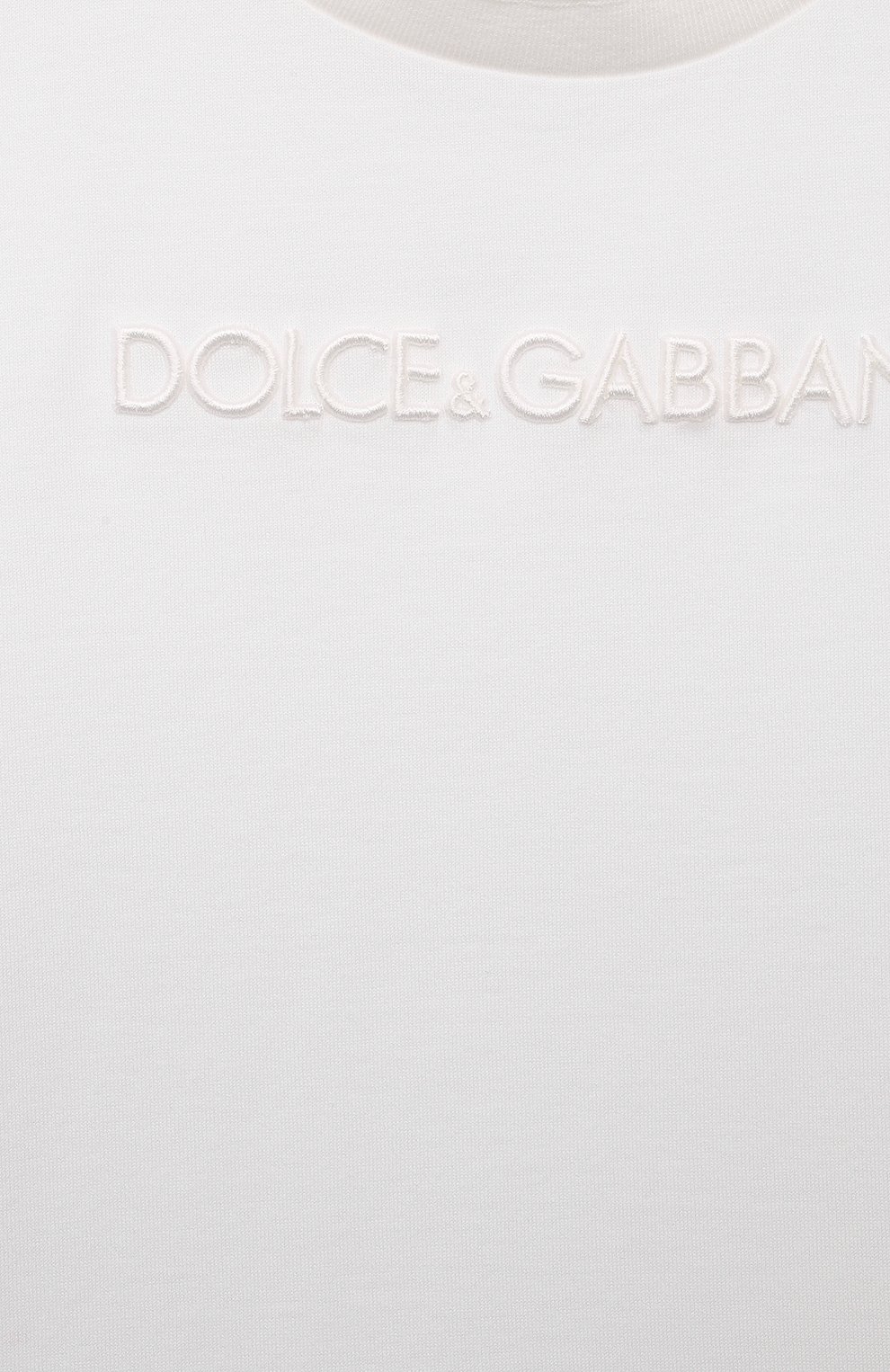 Хлопковая футболка DOLCE & GABBANA, арт. L5JTNJ/G7NXR, фото 3
