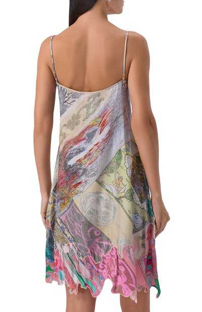 Платье из вискозы DIESEL, арт. A18370/0KIBJ, фото 4