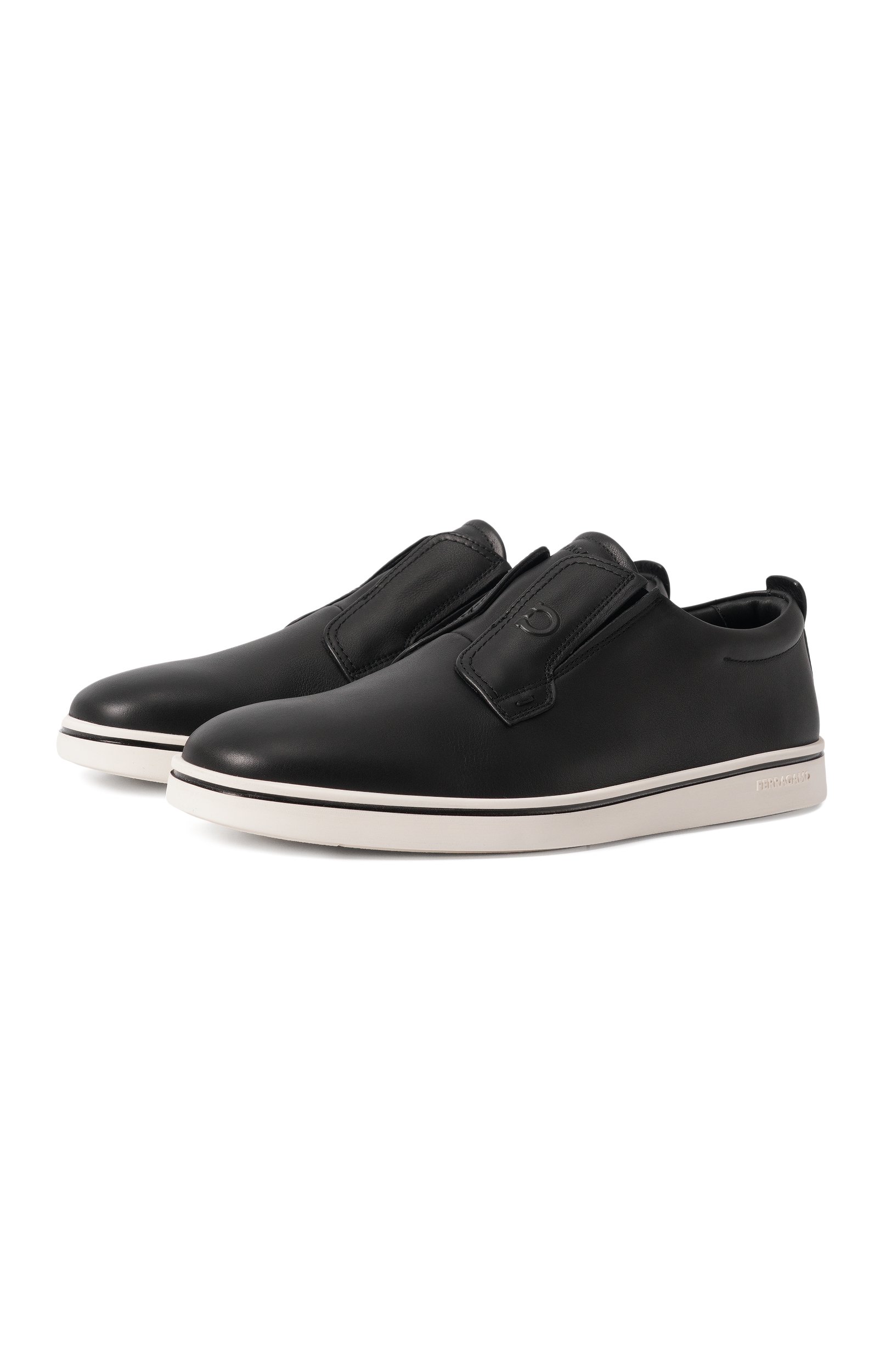 Кожаные кеды urban FERRAGAMO, арт. 02A000/786862, фото 1