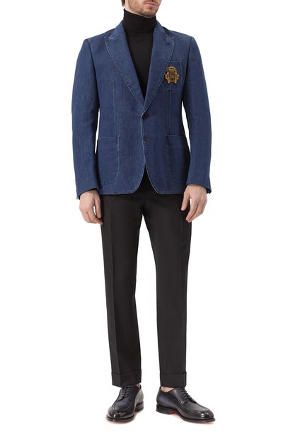 Джинсовый пиджак DOLCE & GABBANA, арт. G2UQ7Z/G8MH1, фото 2