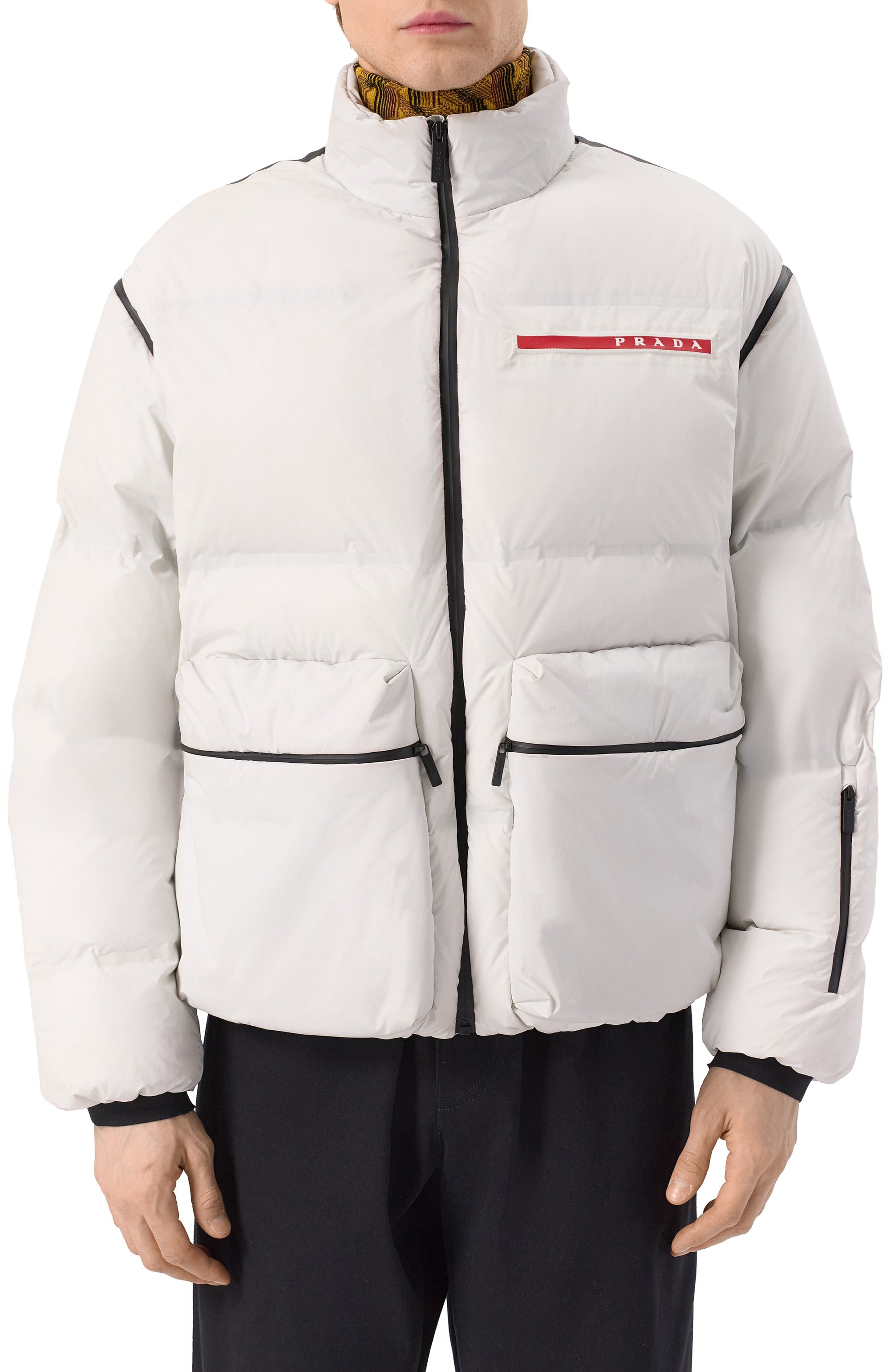 Пуховик PRADA, арт. SGB800-1T2Y-F0K74-202, фото 3